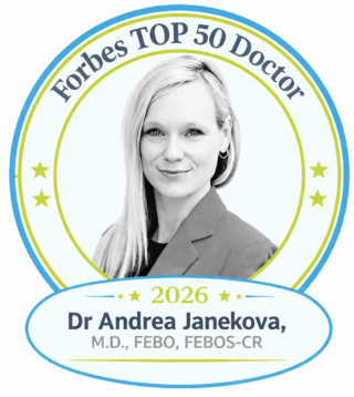 Relex SMILE laser eye surgery abroad - Refractive eye surgeon in Prague, Czechia - Dr Andrea Janekova MD, FEBO