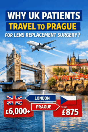 lens replacement surgery abroad, Why UK and Ireland Patients Travel abroad to Prague for Lens Replacement Surgery?