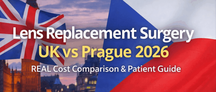 lens replacement surgery uk vs prague, Lens Replacement Surgery UK vs Prague (2026): Real Cost, Quality &amp; Patient Comparison