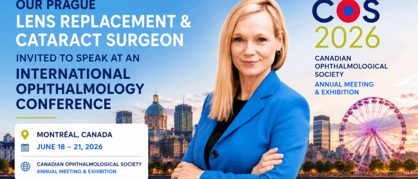 Prague Lens Replacement Surgeon, Our Prague Lens Replacement &amp; Cataract Surgeon Invited to Speak at the 2026 Canadian Ophthalmological Society (COS) Annual Meeting