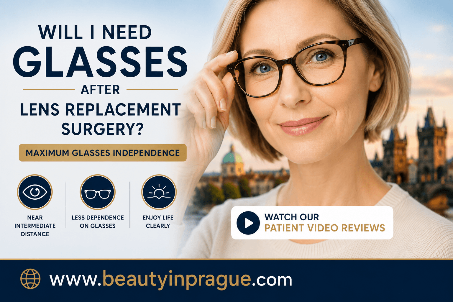 Will I Need Glasses After Lens Replacement Surgery - Cataract surgery abroad in Prague, Czech republic